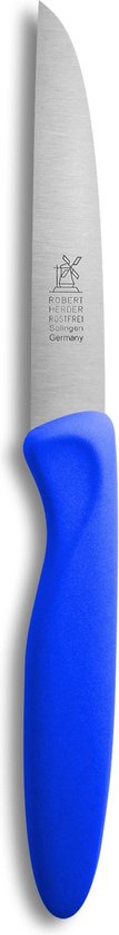 (2 stuks) Robert Herder Molenmes - Schilmesje - Aardappelmes - RVS - Blauw