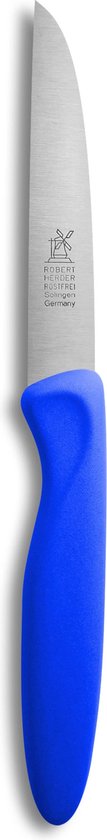 Robert Herder Schilmesje - 85mm - blauw - RVS