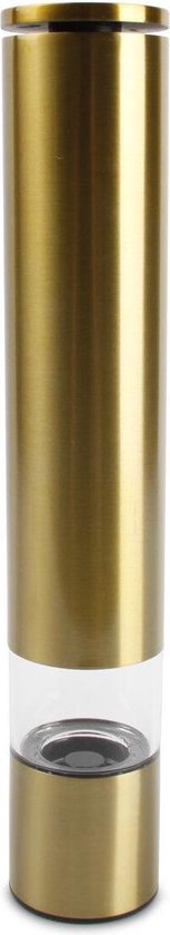 Salt&Pepper - Peper/zoutmolen - H28,5cm - goud - Spice
