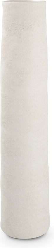 S|P Collection - Vaas 11,5xH50cm wit - Cone
