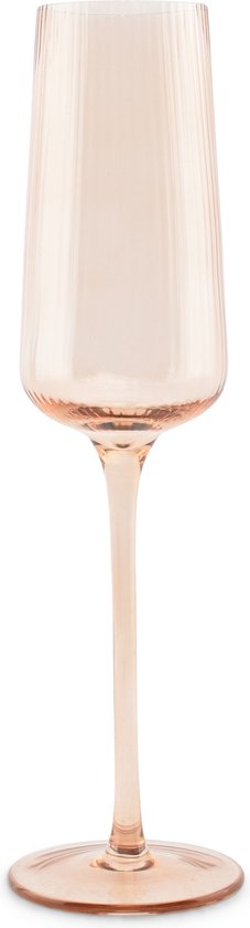 S|P Collection Champagneglas 24cl amber Ray - set/4