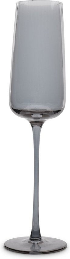 S|P Collection Champagneglas 24cl smoked Ray - set/4