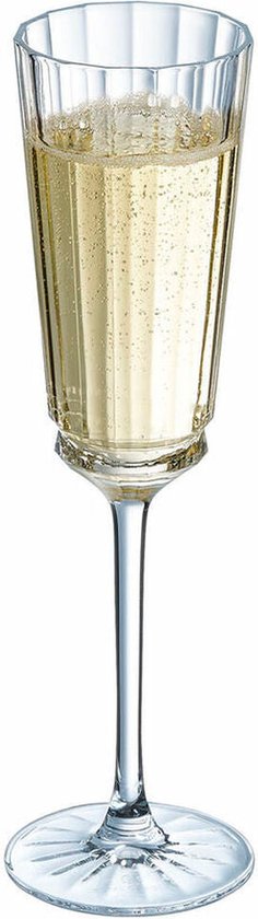 Cristal d'Arques Macassar champagneglas - 17 cl - Set-6