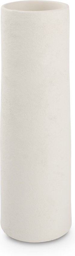 S|P Collection - Vaas 10xH30cm wit - Cone