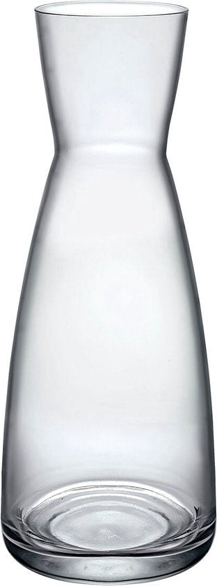 Set van 6 Bormioli Rocco Karaffen - 1L - Glas - Hoogwaardig Glazen Schenkflessen voor Drankjes en Sap