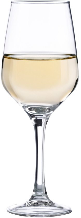 Vicrila wijnglazen Grigio - 6x stuks - voor rode en witte wijn - 250 ml - 19 x 7 cm - transparant - Horeca kwaliteit - Hard glas