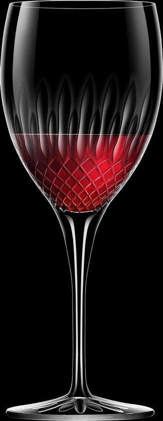 Bormioli Luigi Diamante - Wijnglas - 52 cl - 4 stuks