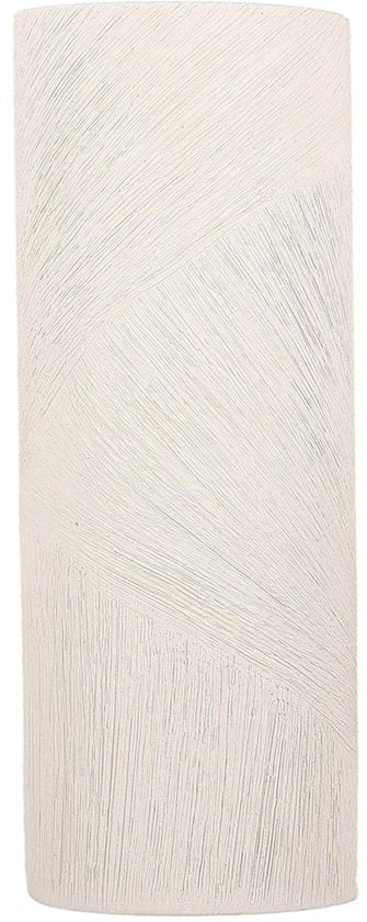 S|P Collection Vaas 13,5x9,5xH35,5cm ovaal beige Vico