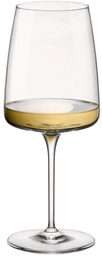 Bormioli Rocco Wijnglazenset Nexo - 12-delige set (6 Rode & 6 Witte wijnglazen) - Glazen voor rode en witte wijn - Vaatwasserbestendig - Hoogwaardig kristalglas - 540 ml & 380 ml - Glaswerk - Wijnglazen Set
