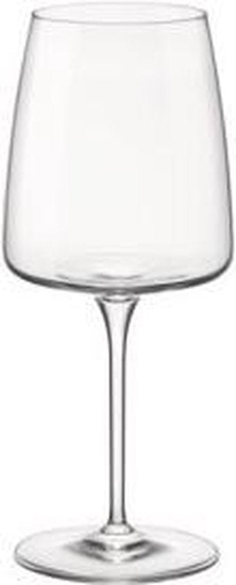 Bormioli Rocco Witte Wijnglazen Nexo - 380 ml - Set van 6 Wijnglazen / Drinkglazen - Kristalhelder Glaswerk - Duurzaam & Vaatwasserbestendig voor Witte Wijn en Aperitieven