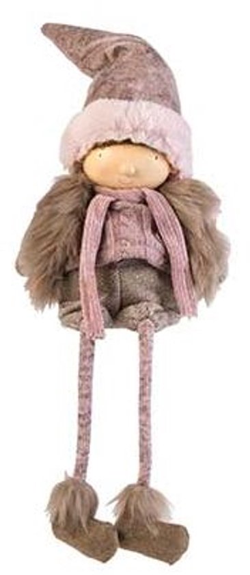 Cosy @ Home Tuur Long Legs Roze 19x14xh58cm
