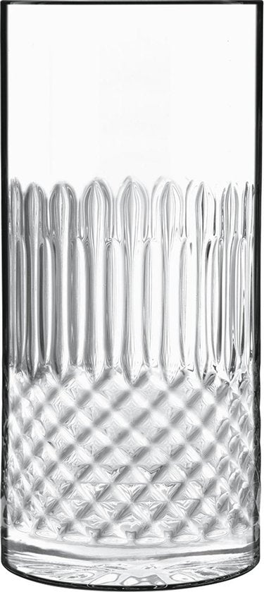 Bormioli Luigi Diamante - Longdrinkglas - 48cl - 4 stuks