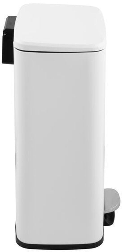 Salt & Pepper Pedaalemmer 30L -34x32x61cm wit Dust