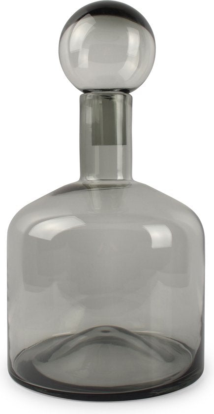 S|P Collection Vaas met stop 22xH40.5cm grijs Fera