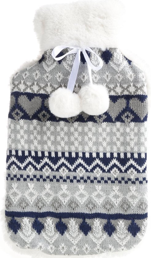 Warmwaterkruik 2l Blauw Scandinavisch