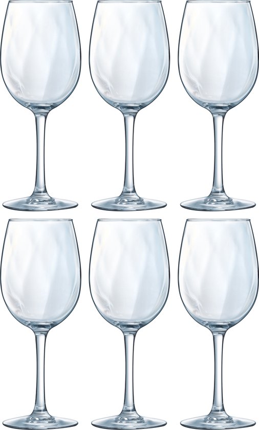 Arcoroc Wijnglazen Dolce Vina - 6x - rode wijn - glas - 360 mla - Wijn glazen - witte wijn - rose