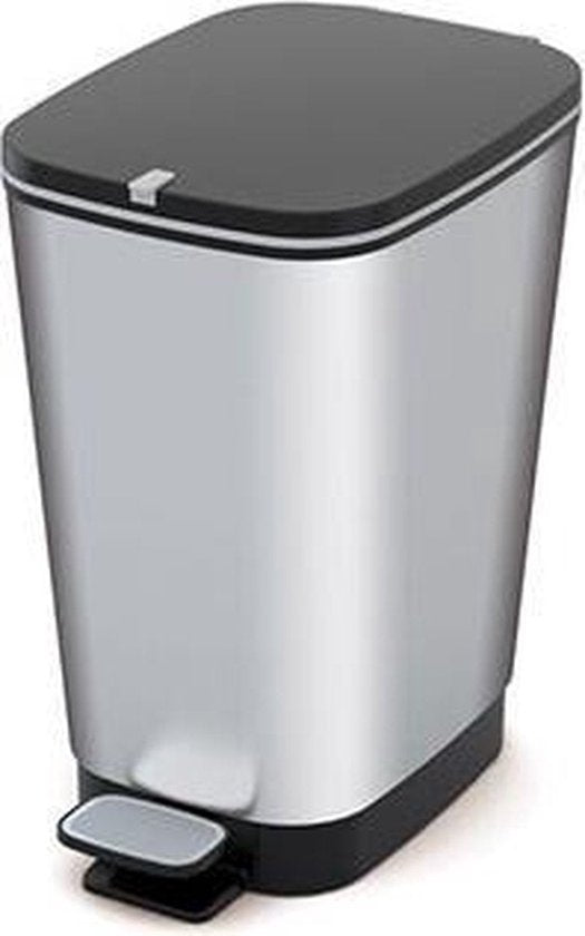 KIS Chic Bin Prullenbak - 6L - 18x27x30cm - Metallic