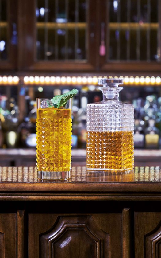 Luigi Bormioli Whiskey set Elixer - 5-delig