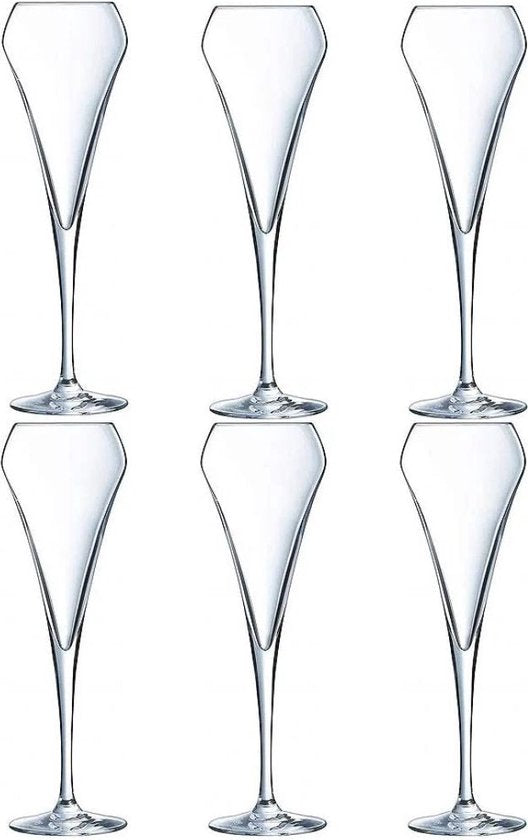 Chef&Sommelier Open Up Champagneglas - 0.20 l - Set-6