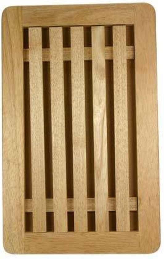 Cosy & Trendy Broodsnijplank - Rubberwood - 38.5 cm x 24.2 cm x 2 cm