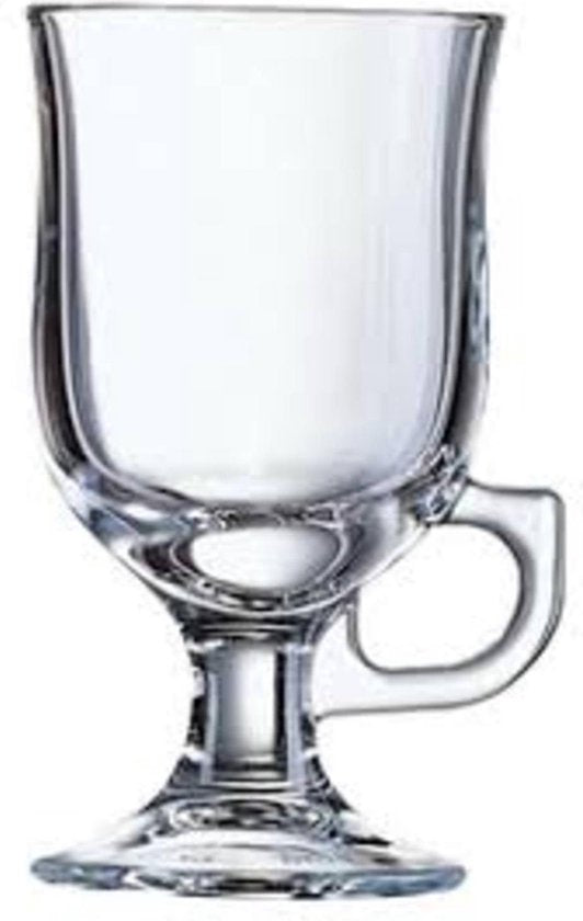 Arcoroc Mazagran Irish Coffeglas 24 cl - Gehard glas - 6 stuks