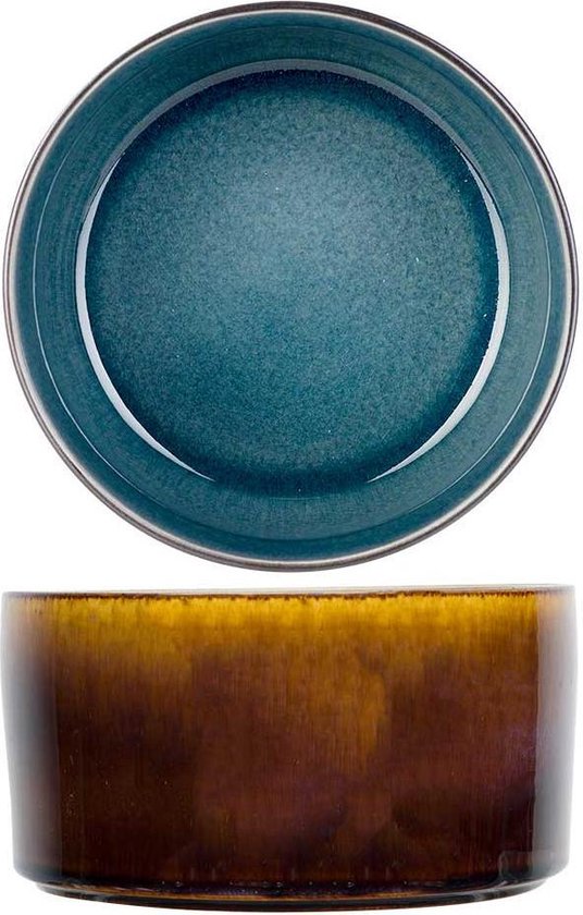 Cosy&Trendy Quintana Blue kom - Ø 14 cm - Set-4