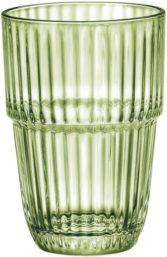 Waterglas Bormioli Rocco Barshine Groen Glas 380 ml (6 Stuks)