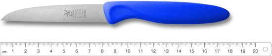 (2 stuks) Robert Herder Molenmes - Schilmesje - Aardappelmes - RVS - Blauw
