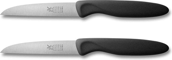 Robert Herder Schilmes Roestvrij Staal - Kunststof Heft Zwart - 8,5cm - 2 stuks