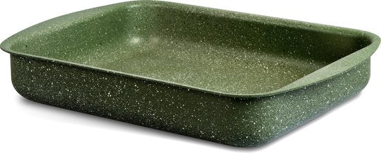 TVS ovenschaal braadslede 35x27cm - Natura met VEGAN groene anti-kleeflaag - 100% Recycled