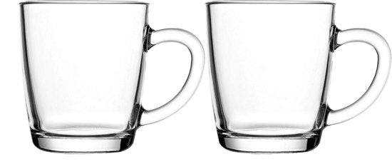 Pasabahce Basic Bekers – Glas – 32 cl – 2 stuks