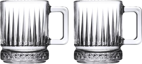Pasabahce - Theeglas Elysia 25 cl - Hardglas Transparant 2 stuk(s)