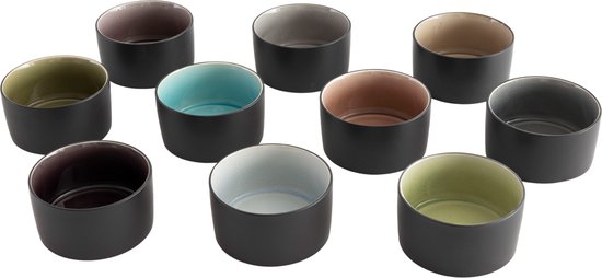 Cosy&Trendy Streetfood Festival Kom - Ø 11,5 cm x 6 cm - Set-10