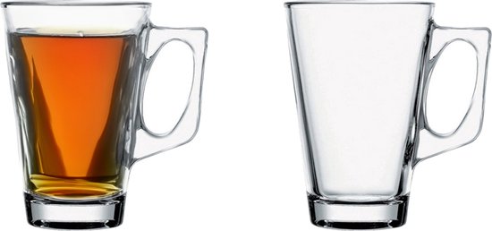 Pasabahce Vela Theeglas 25 cl - Gehard glas - 2 stuks