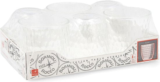 Bormioli Rocco Glazen Slot - Transparant - 290 ml - 6 stuks