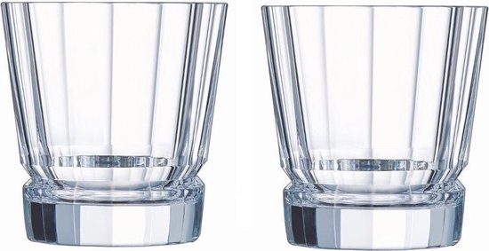 Cristal d'Arques Whiskey Glazen Macassar - 320 ml - 2 stuks