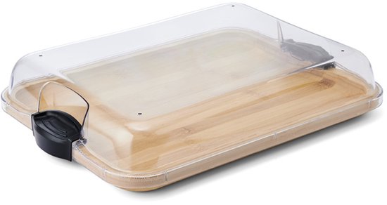 Build-A-Board Serveerplank met Deksel/Aperoschaal - 28x36x9cm