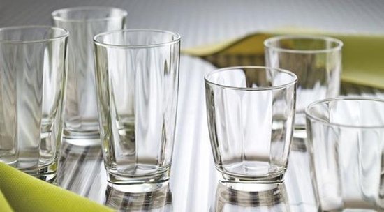Bormioli Rocco Pulsar waterglas - 30 cl - Transparant - Set-6