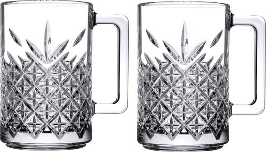 Pasabahce Theeglas Timeless 31 cl - Hardglas Transparant 2 stuks