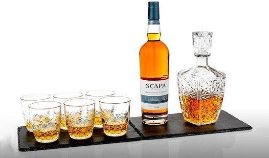 Bormioli Rocco Dedalo Whiskeyset - 7-delig - Glas