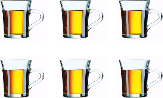 Arcoroc The Theeglas - 230ml - Gehard glas - 6 stuks