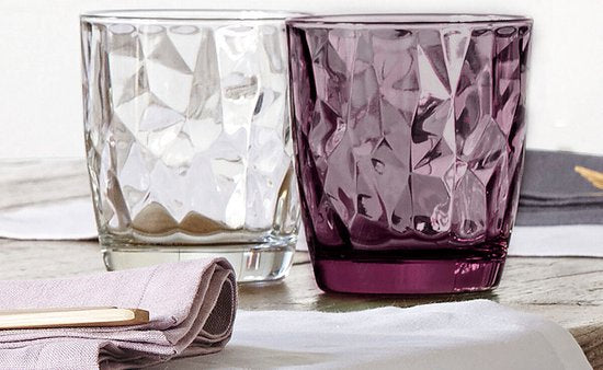 Bormioli Rocco Diamond Tumbler - 39 cl - Paars - 6 stuks