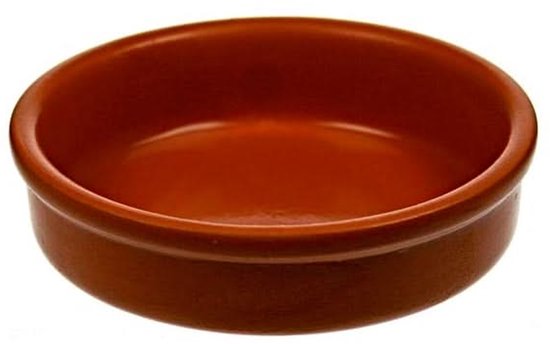 Cosy & Trendy Crème brûlée Schaaltje - Terracotta - Ø12 cm - 4 stuks