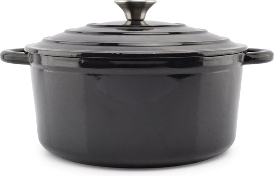 Salt & Pepper Kookpot 26cm gietijzer zwart Ferno
