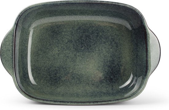 Salt&Pepper - Ovenschaal - 32/25,5x20,5xH7cm - groen/blauw - Meridian