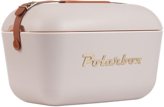 Polarbox Koelbox met schouderband 20L - 46x32x30cm - Pearl-Gold