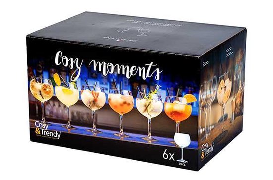 Cosy&Trendy Cosy Moments Cocktail Glazen - 70 cl - 6 stuks