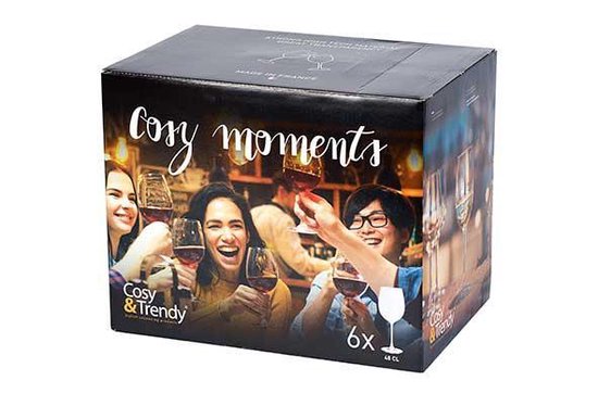 Cosy&Trendy Cosy Moments wijnglas 48 cl - Set-6