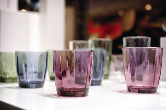 Bormioli Rocco Pulsar waterglas - 30 cl - Blauw - Set-6