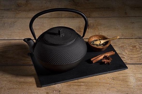 Cosy&Trendy Osaka Theepot - Gietijzer - 1L2 - Zwart